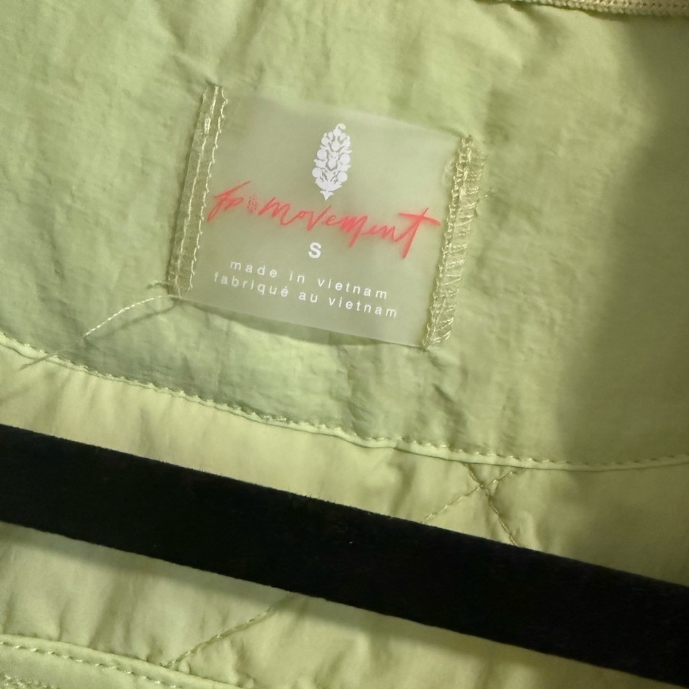 FP Movement by Free People Lime Quilted Vest - Picture 2 of 4